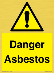 danger asbestos